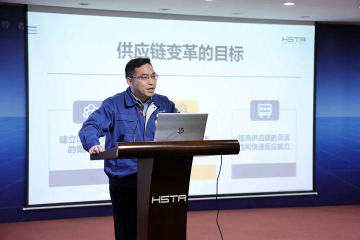 海星股份2023年度供應(yīng)商評(píng)價(jià)結(jié)果發(fā)布會(huì)暨2024年度采購工作計(jì)劃匯報(bào)會(huì)順利召開